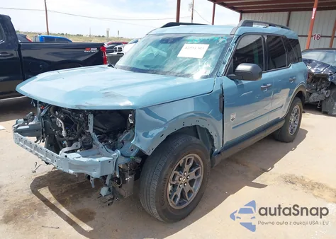 2023 Ford Bronco Sport Big Bend z USA, uszkodzony, nr VIN 3FMCR9B64PRE37286